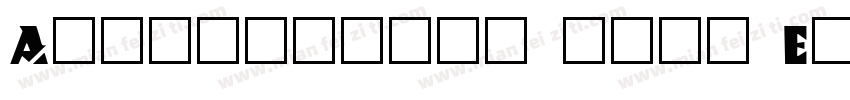 Accelerator Bold Ext字体转换